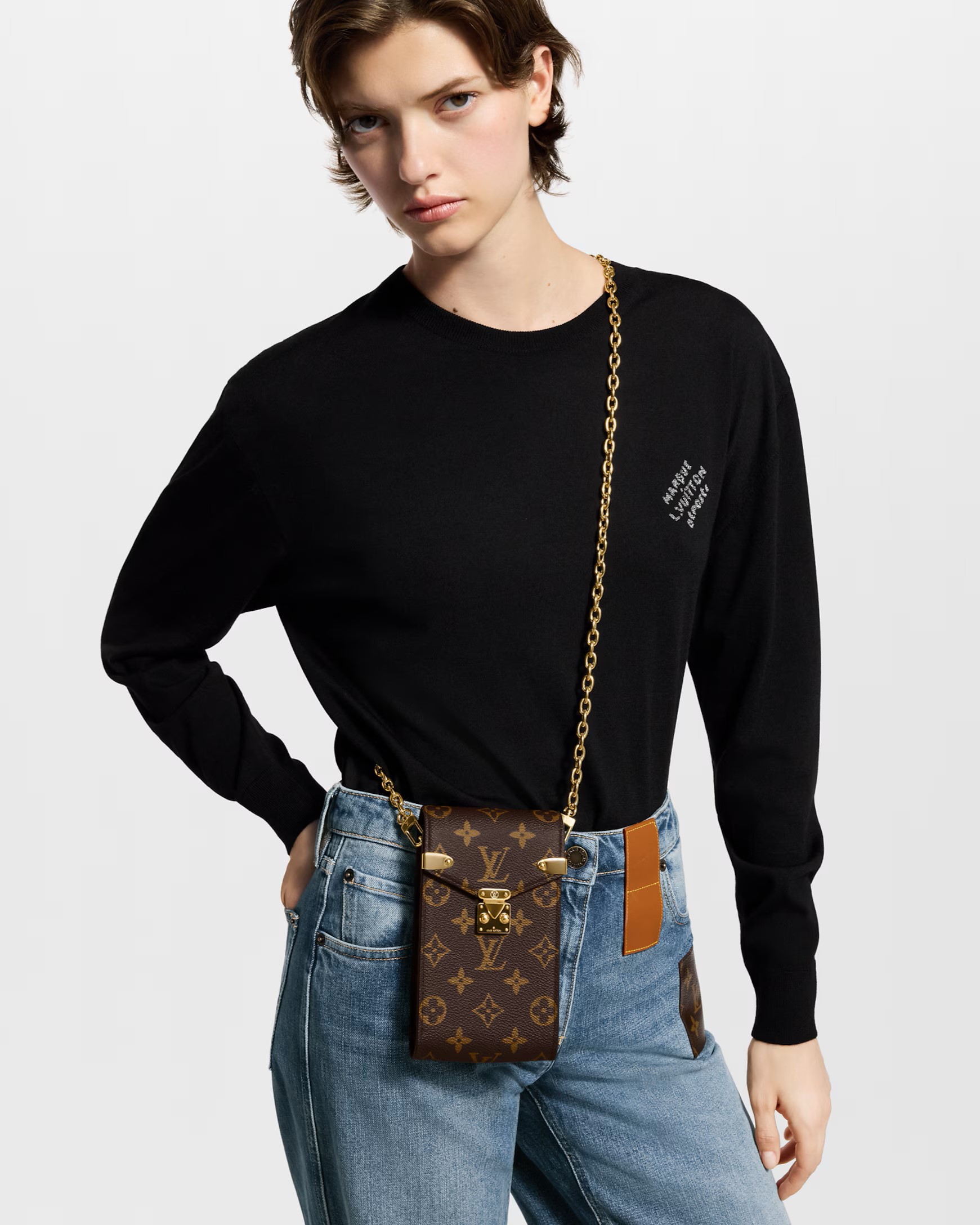 Túi đeo điện thoại LV Louis Vuitton Phone Pouch Métis M13572 2