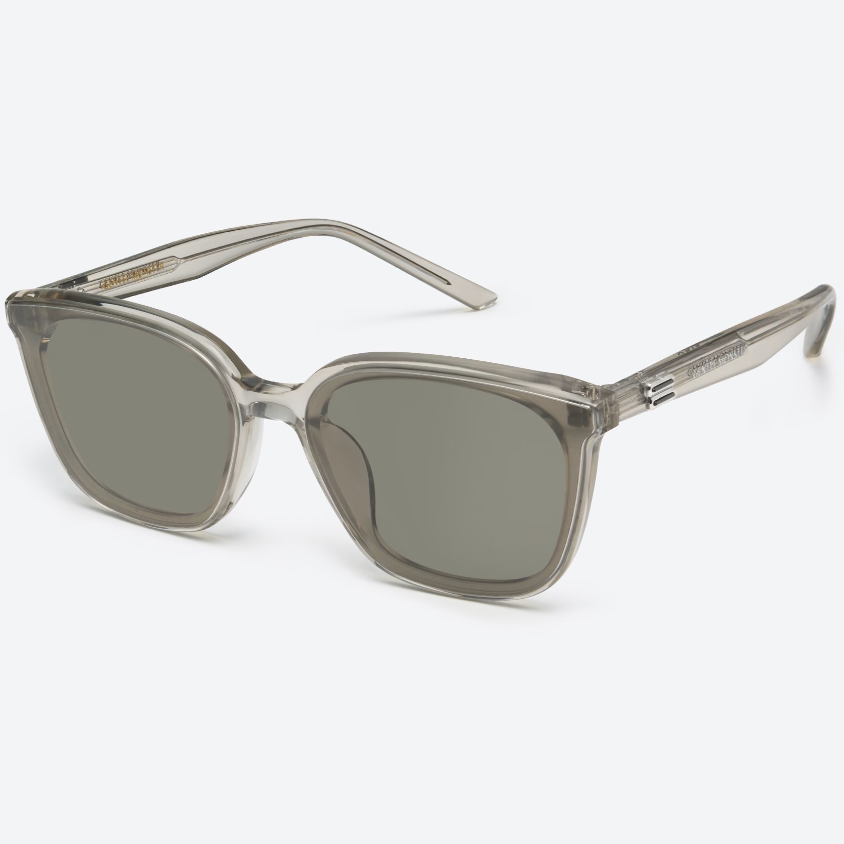 Mắt Kính GM Gentle Monster Pino BRC11 Gray Lenses Translucent Brown Acetate Frame 2