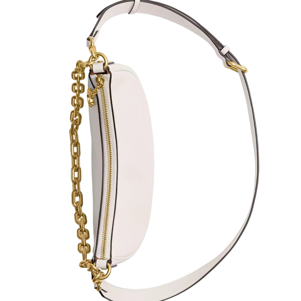 Túi đeo vai Coach Mira Shoulder Bag Brass Chalk CM583 9