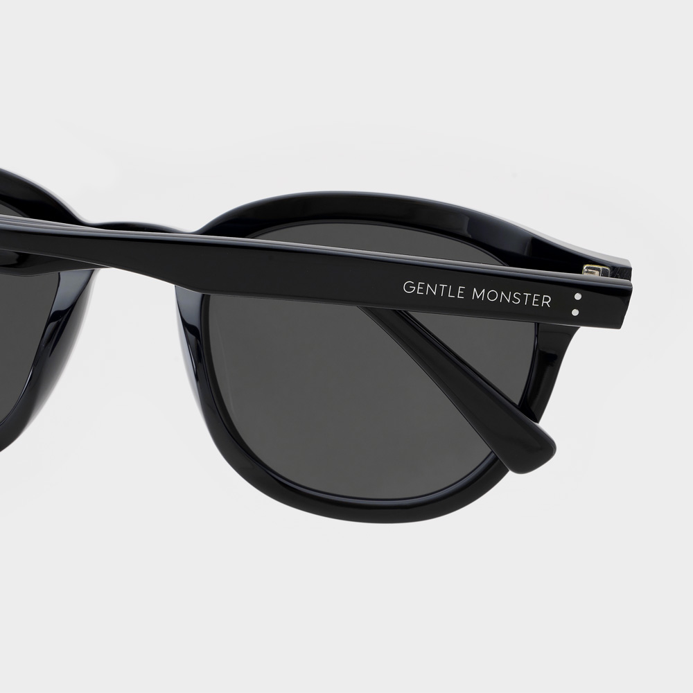 Mắt kính Gentle Monster Lang 01 Black Lenses Round Acetate Frame 22