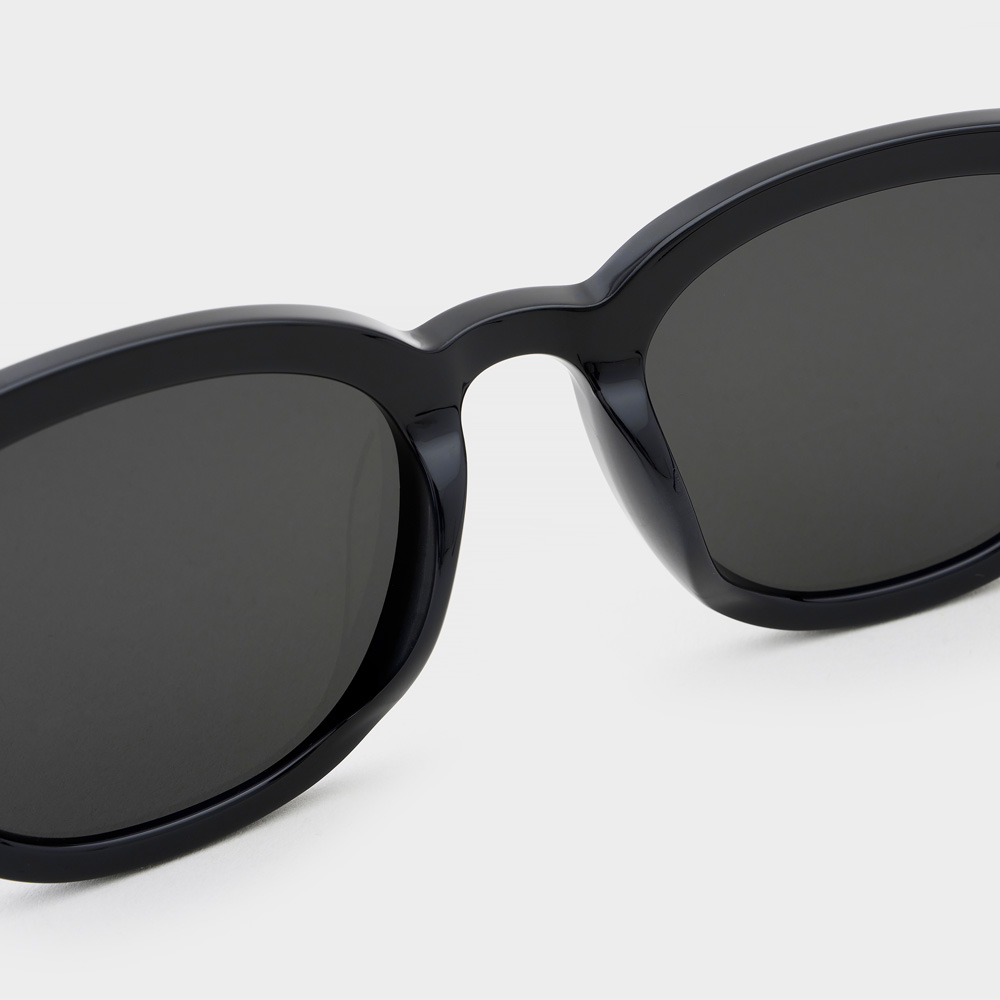 Mắt kính Gentle Monster Lang 01 Black Lenses Round Acetate Frame 24