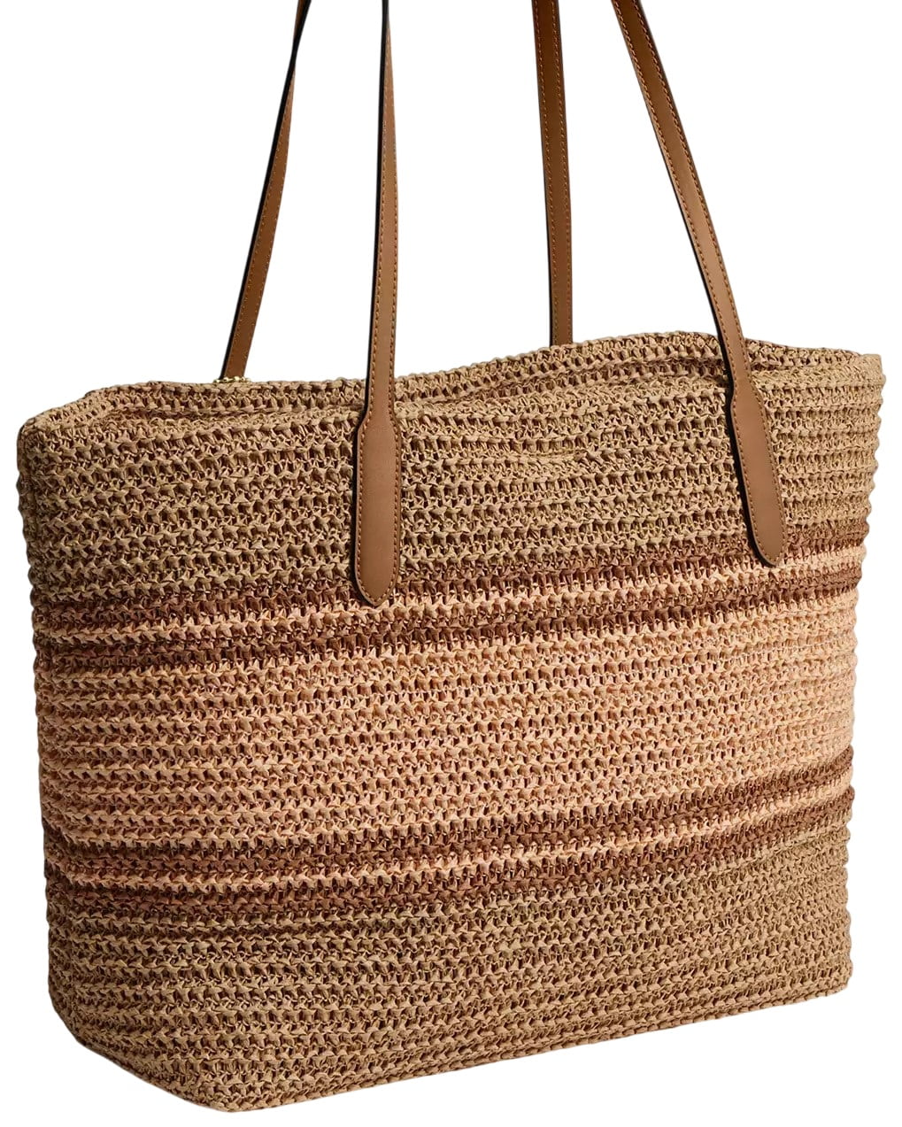 Túi Coach City Tote Bag Honey Brown Multi CBG87 1
