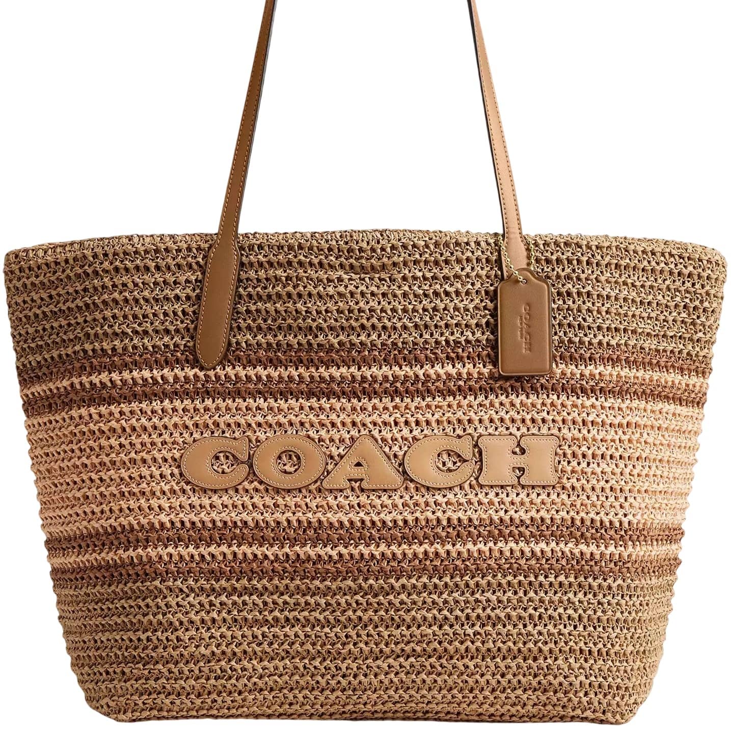 Túi Coach City Tote Bag Honey Brown Multi CBG87 4