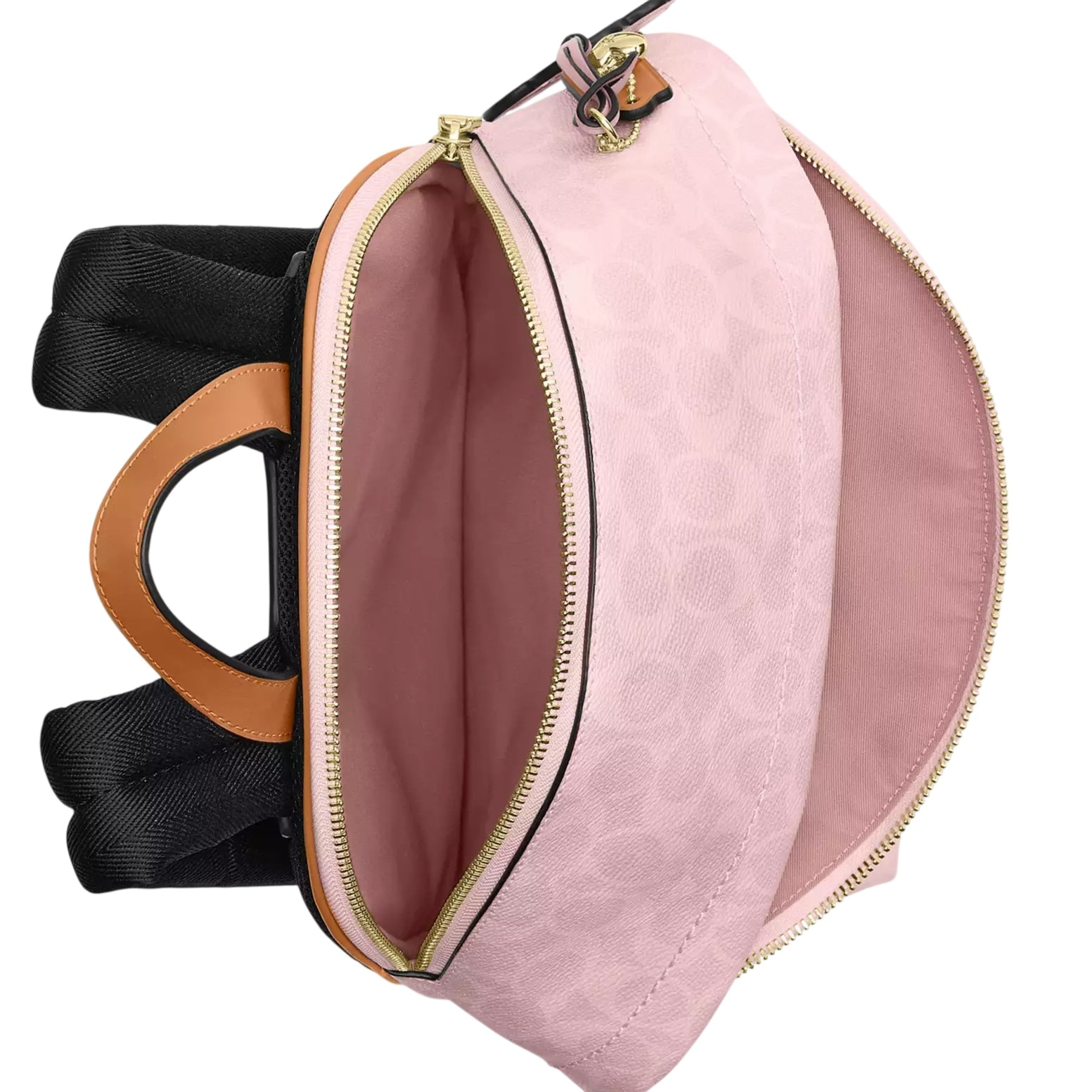 Balo Coach Taylor Small Backpack In Signature Canvas With Charms CEF46 7