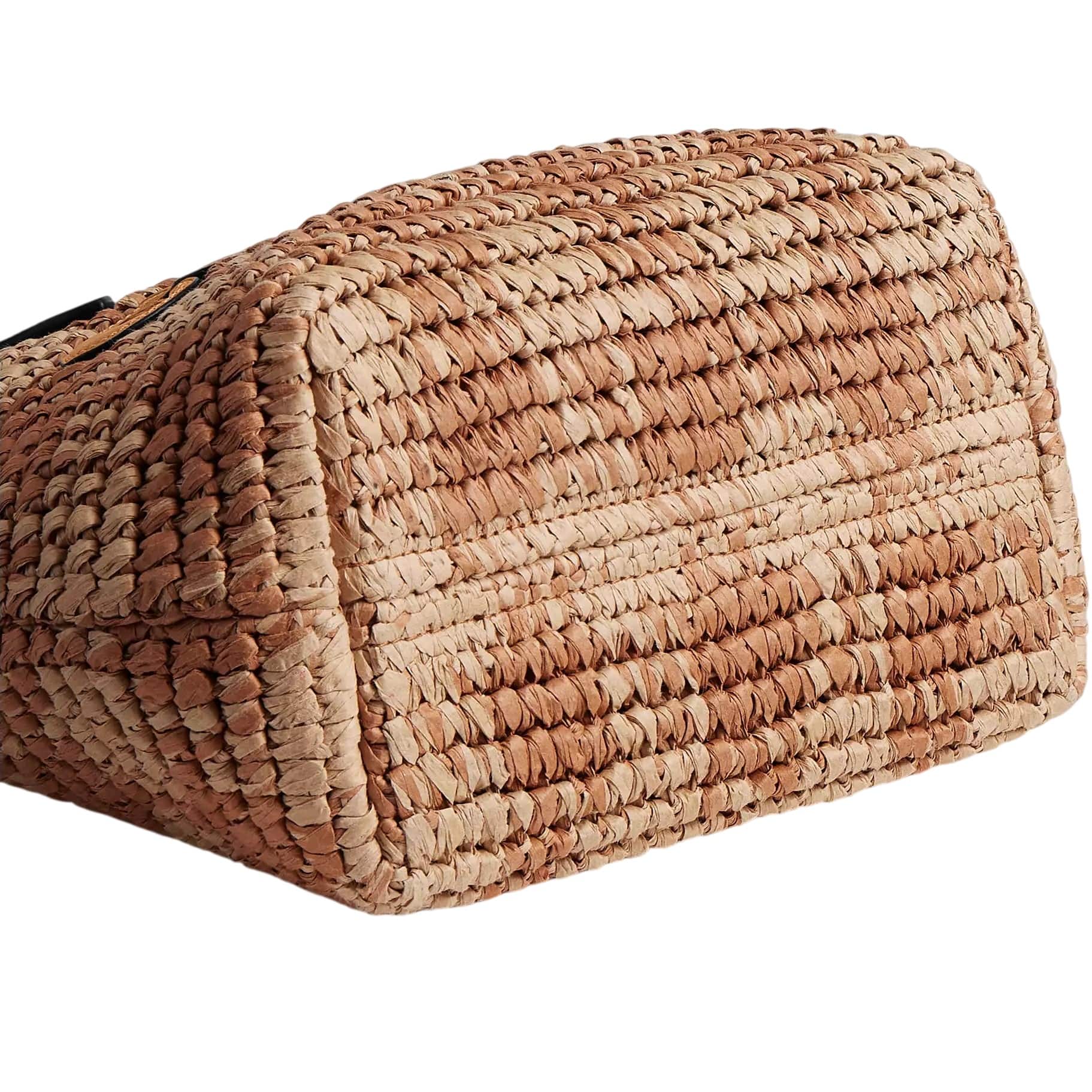 Túi Coach City Mini Tote Bag With Gingham Print straw Tan CEU31 3