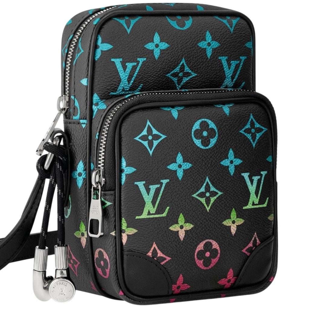 Túi Louis Vuitton Amazon Monogram Iridescent Gradient Black Bag M13898 2