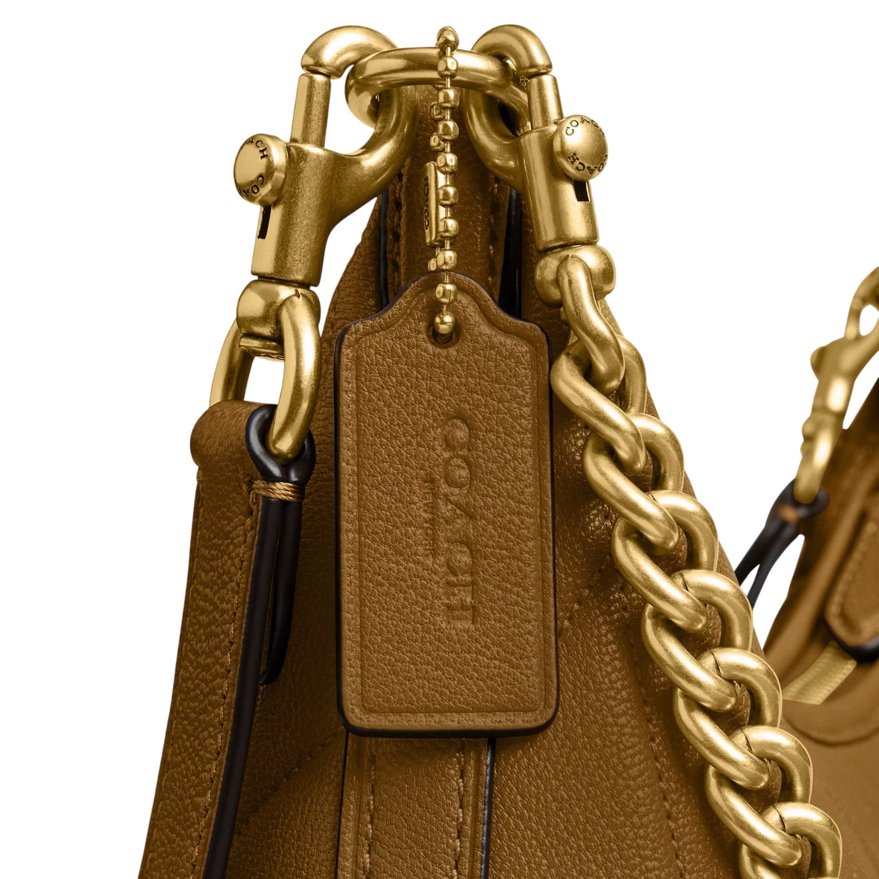 Túi Coach Juliet Shoulder Bag 25 With Quilting Muted Olive CDZ65 2