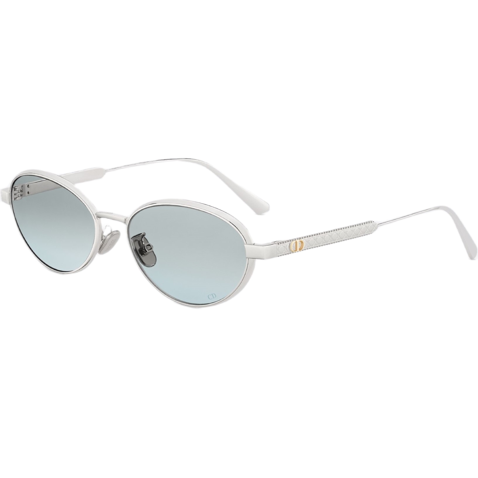Kính Dior DiorCannage R1U Gradient Blue Oval Sunglasses 4