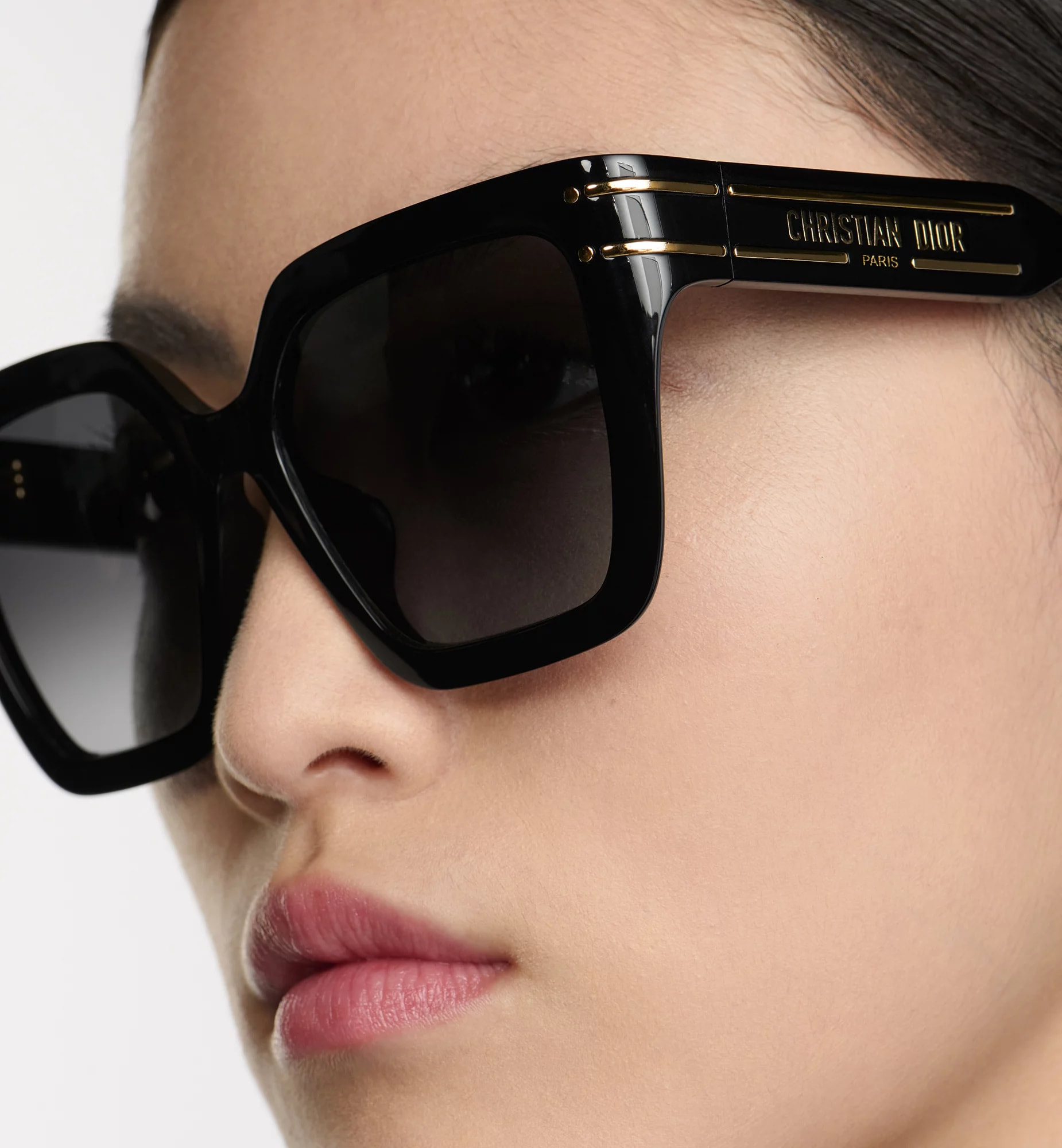 Mắt Kính Dior DiorSignature S10F Black Square Sunglasses 5