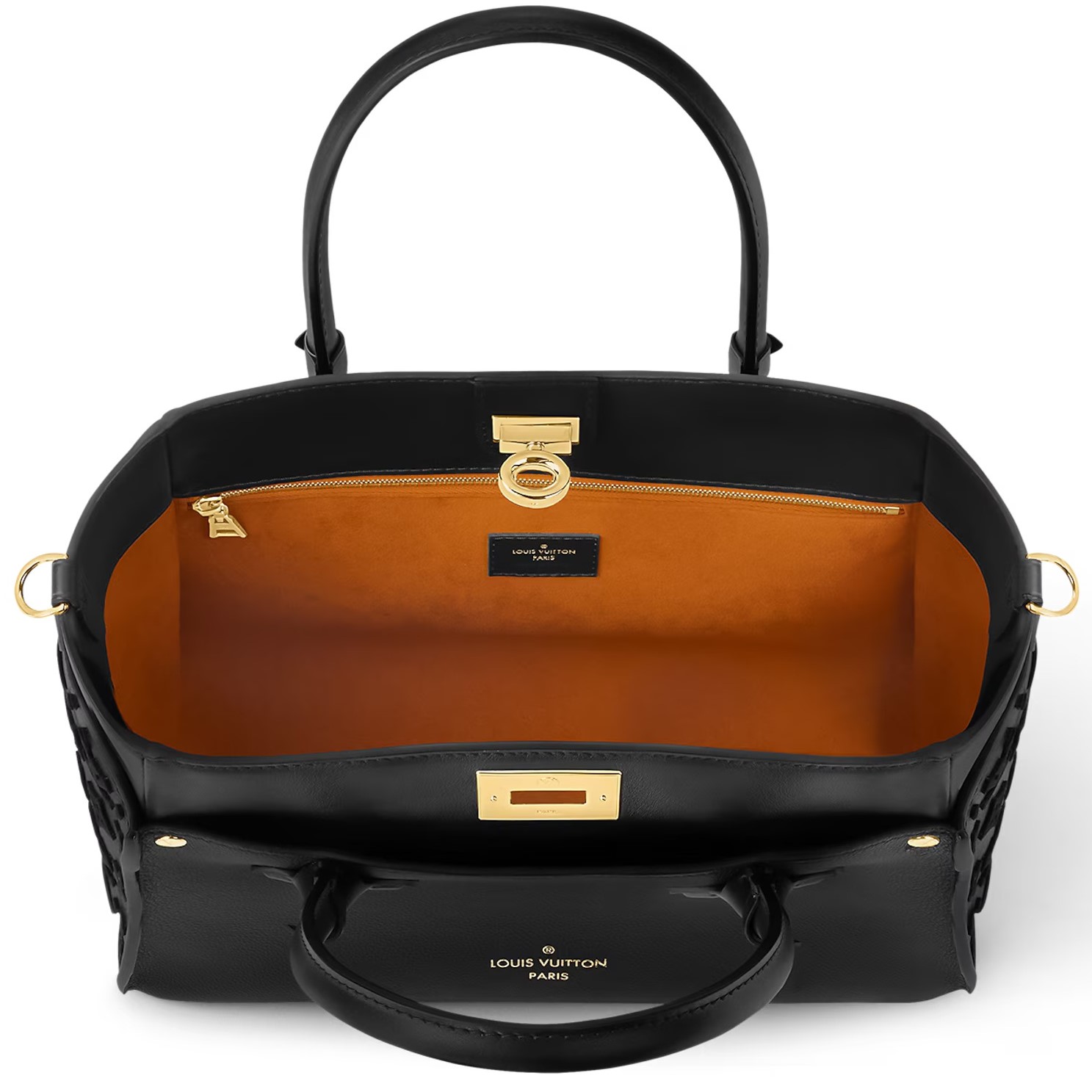 Túi Louis Vuitton On My Side MM Black 1