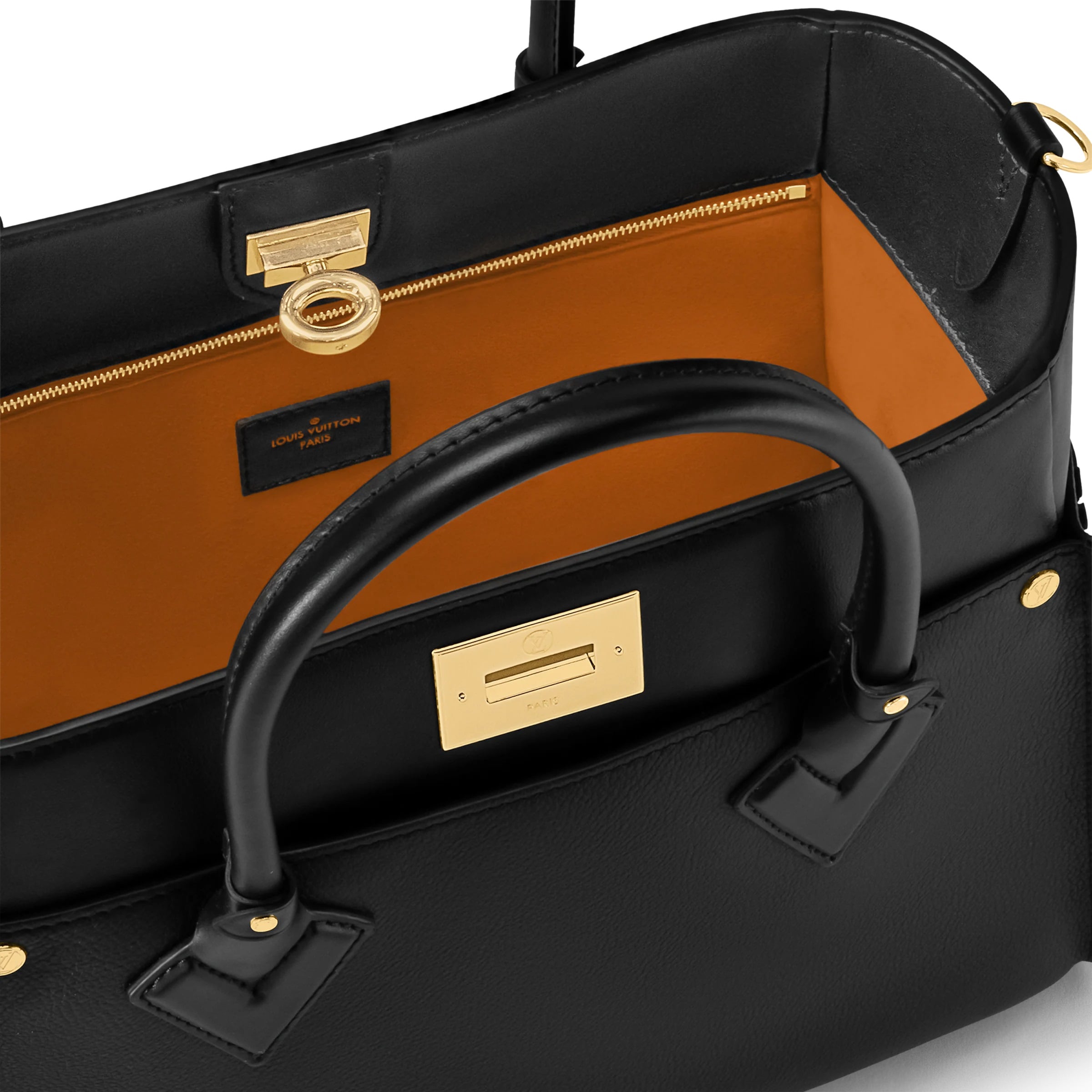 Túi Louis Vuitton On My Side MM Black 2