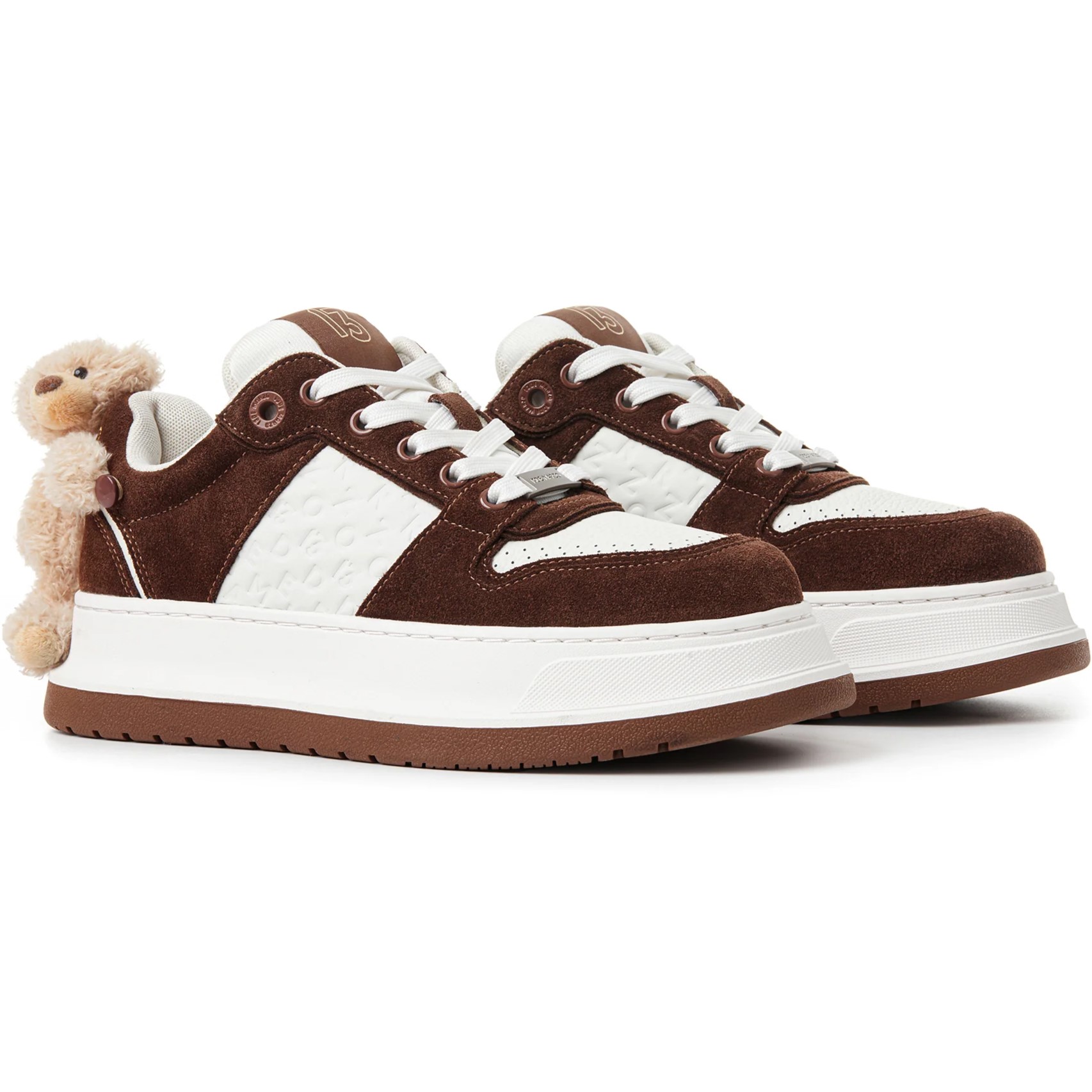 Giày Gấu Teddy 13DE MARZO Bear Thick Base Sneaker Khaki 4