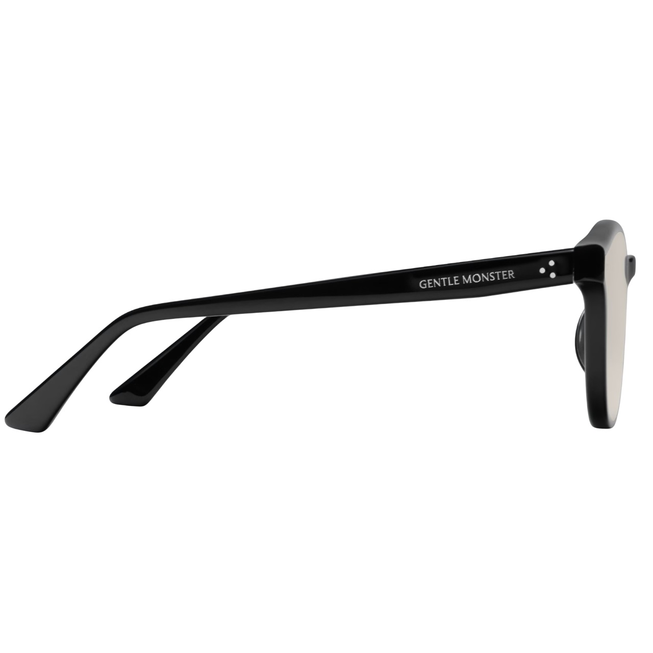Mắt kính Gentle Monster Jade 01(BR) Brown Lenses Black Acetate Frame 1