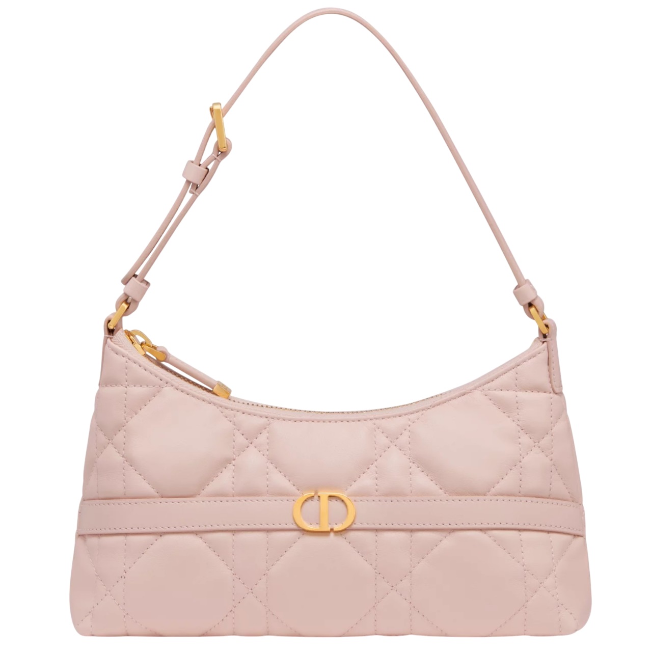 Túi Dior Miss Caro Cigale Mini Bag Powder Pink Macrocannage Lambskin 4