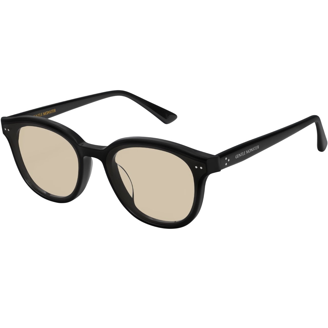 Mắt kính Gentle Monster Jade 01(BR) Brown Lenses Black Acetate Frame 7
