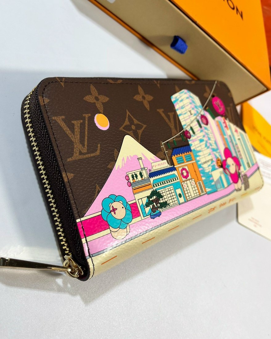 VÍ DÀI NỮ LV LOUIS VUITTON ZIPPY WALLET MONOGRAM CANVAS WALLETS AND SMALL LEATHER GOODS M81630 3
