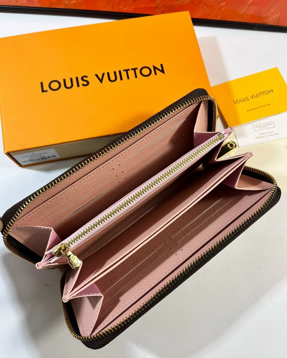 VÍ DÀI NỮ LV LOUIS VUITTON ZIPPY WALLET MONOGRAM CANVAS WALLETS AND SMALL LEATHER GOODS M81630 6