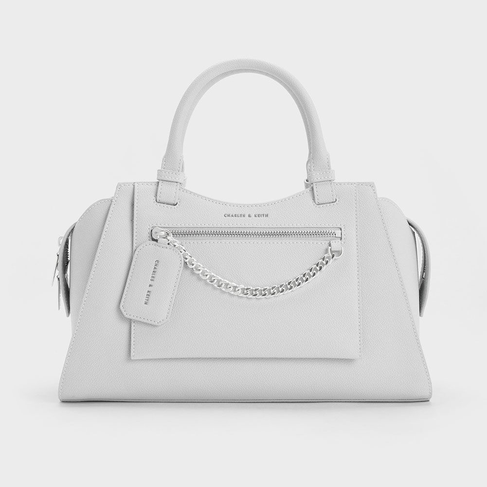 TÚI XÁCH CHARLES AND KEITH AVIS TRAPEZE TOTE BAG CK2-30671492 8