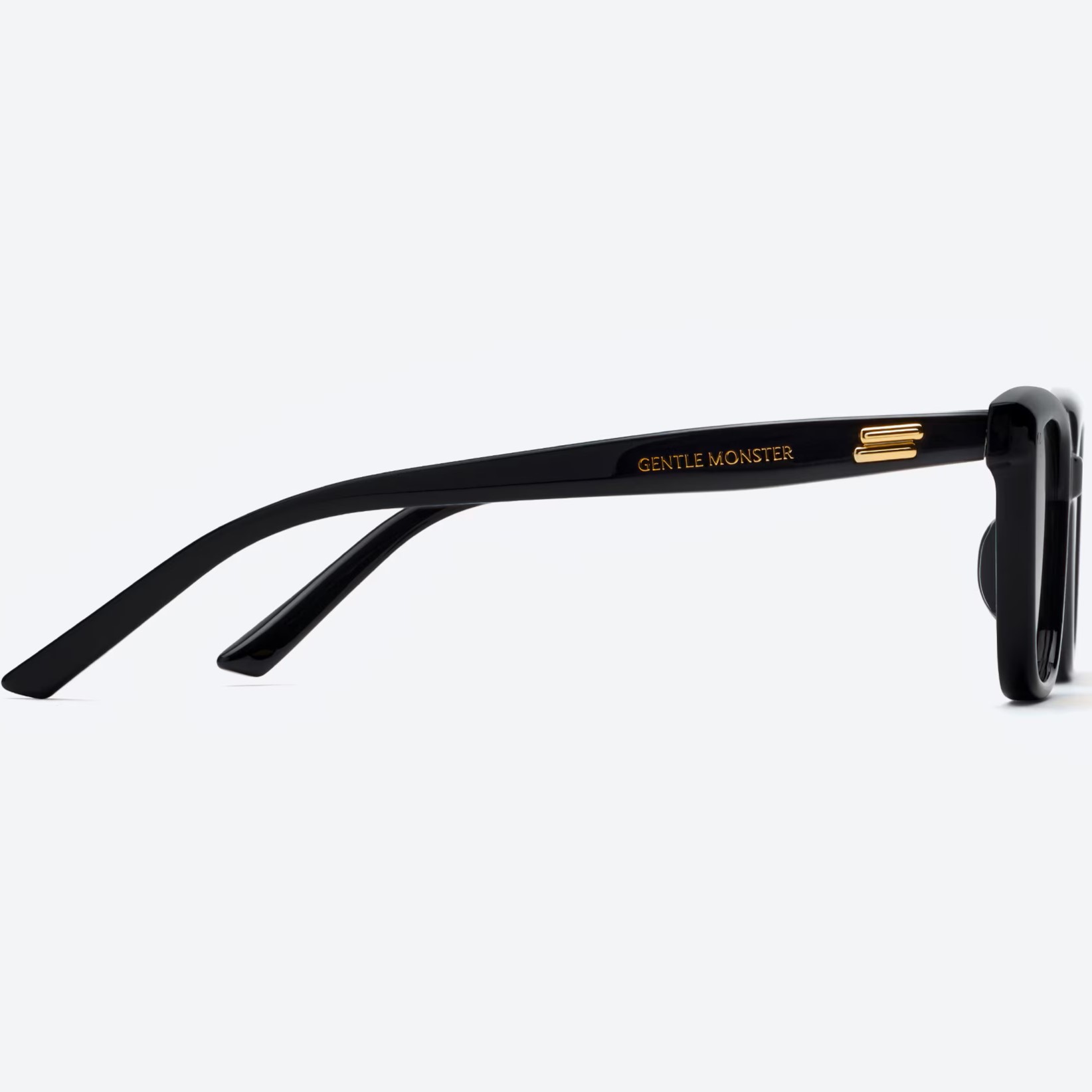 Mắt Kính Gentle Monster Breezebe 01(BR) Brown Lenses Black Acetate Frame 11