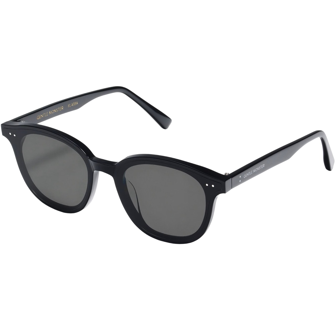 Mắt kính Gentle Monster Lang 01 Black Lenses Round Acetate Frame 7