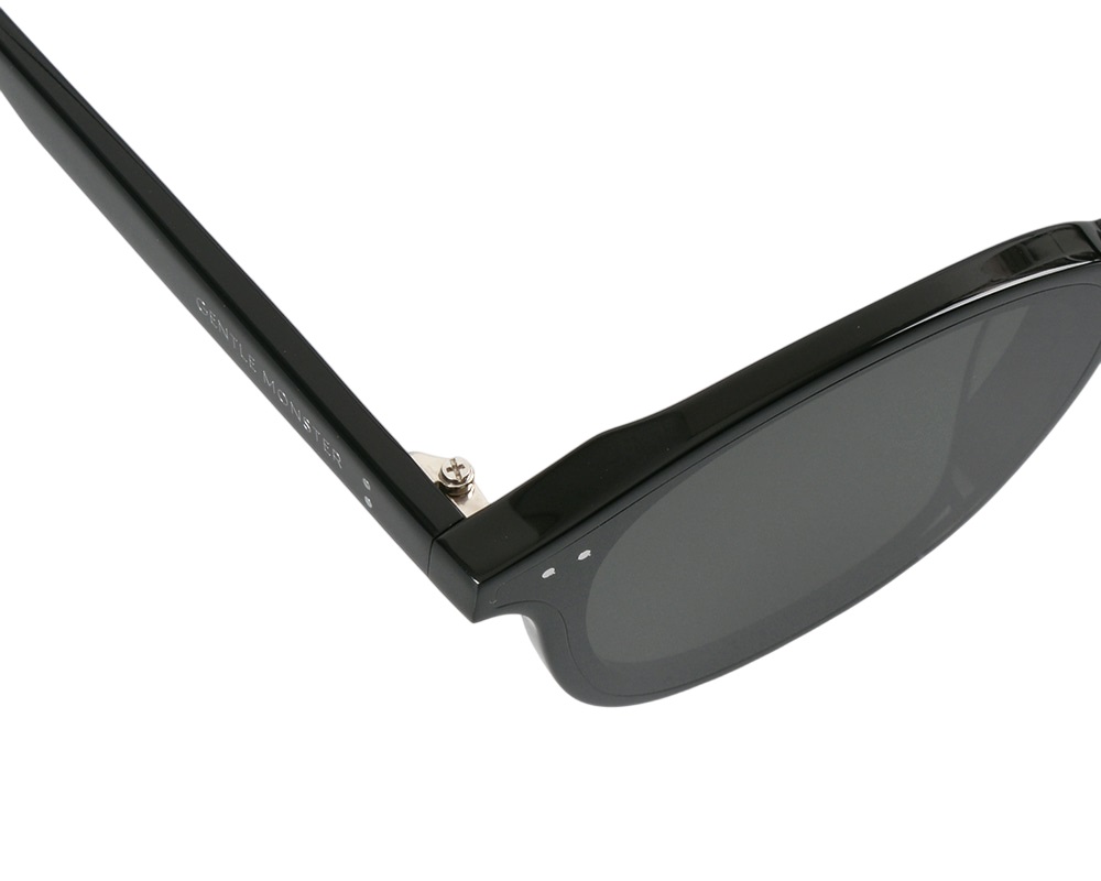 Mắt kính Gentle Monster Lang 01 Black Lenses Round Acetate Frame 12