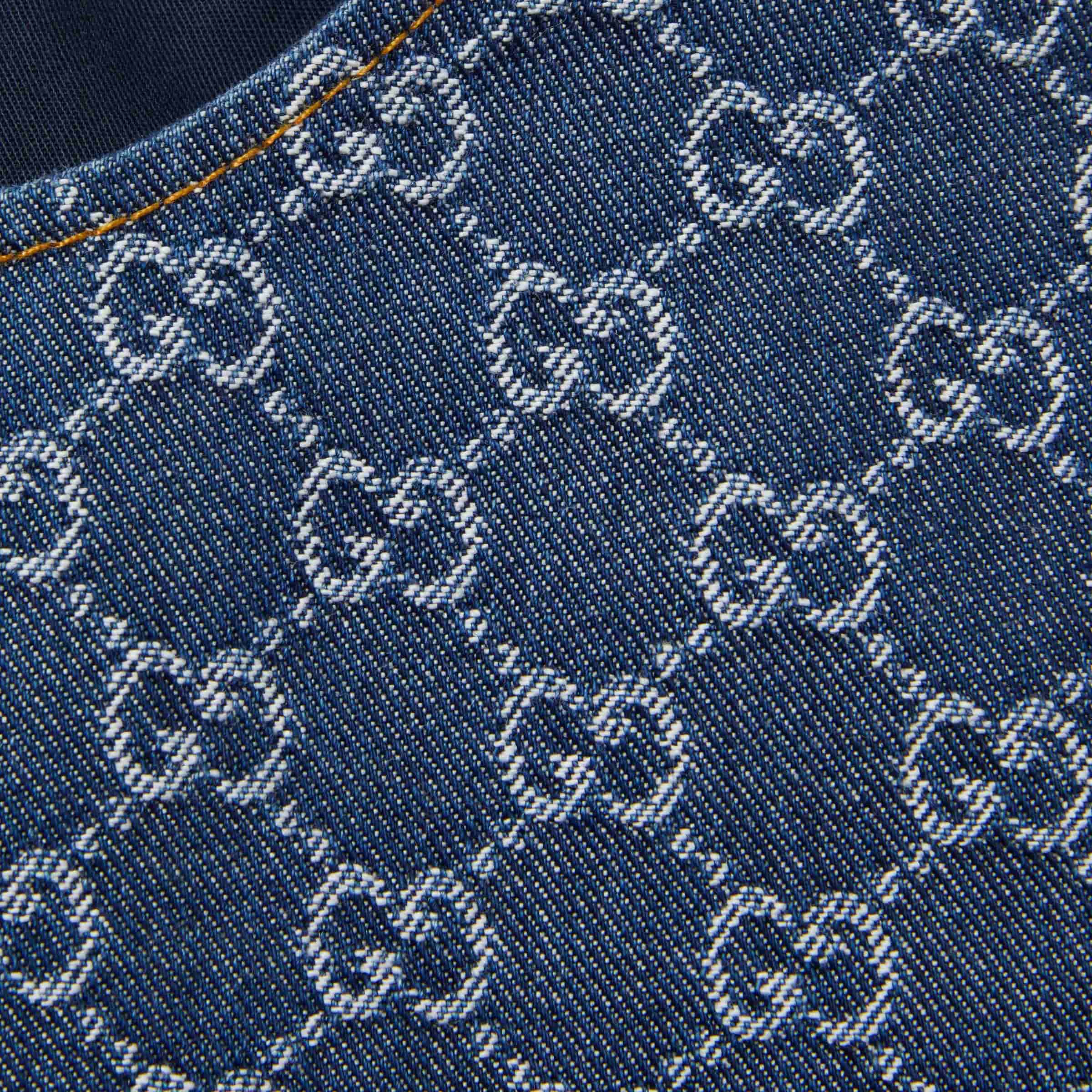 Đầm Gucci GG Denim Jacquard Dress 3
