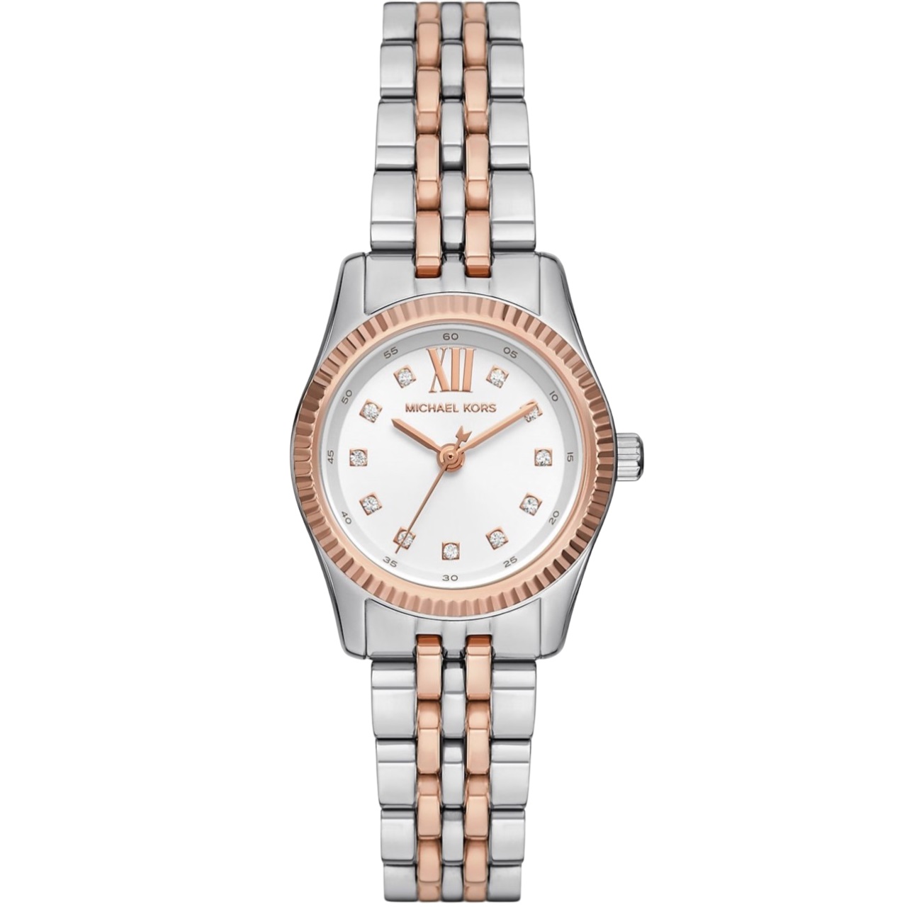Đồng hồ MK nữ Michael Kors Lexington Pavé Two-Tone Watch and Slider Bracelet Gift Set MK4817 4