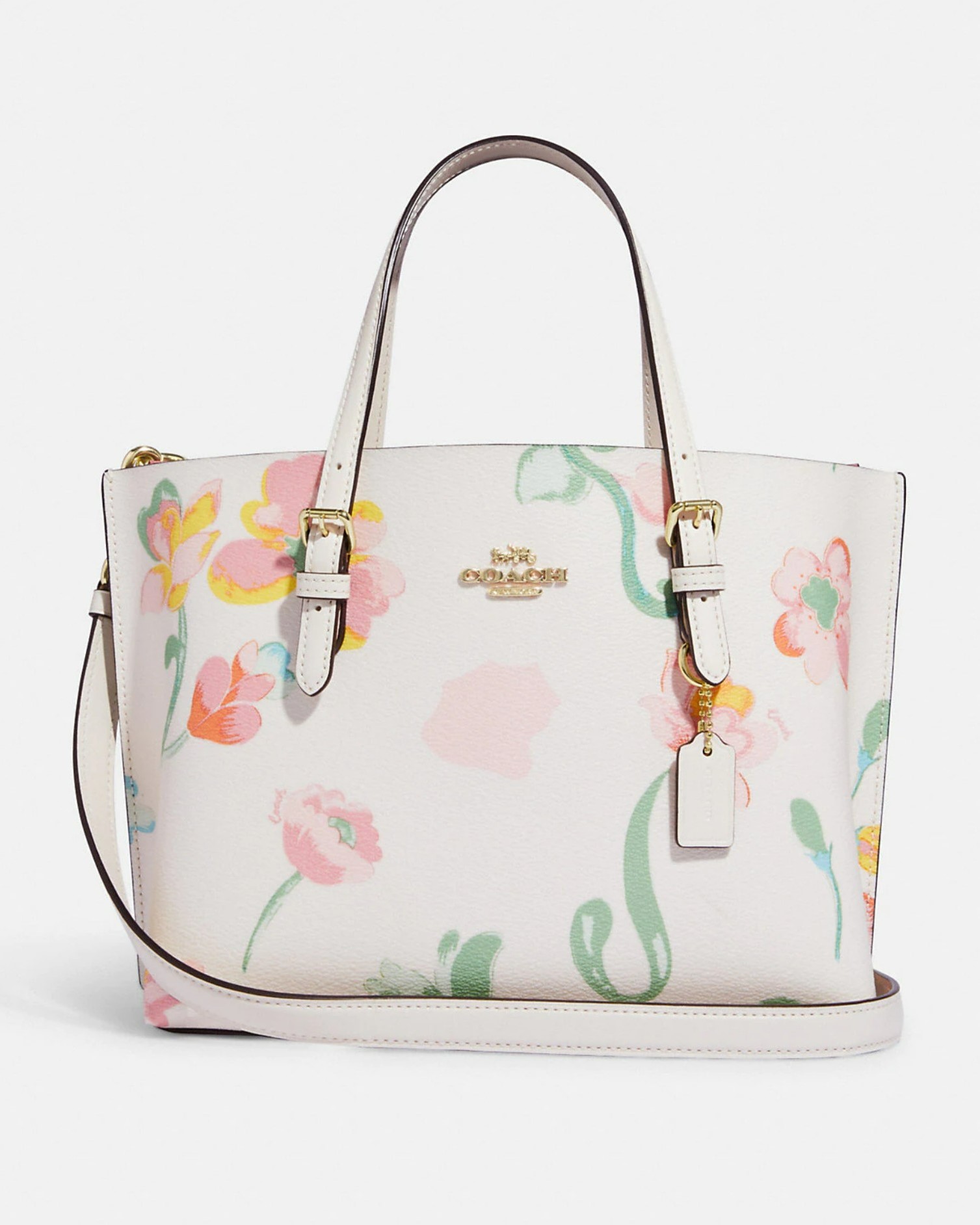 TÚI COACH MOLLIE TOTE 25 WITH DREAMY LAND FLORAL PRINT 1