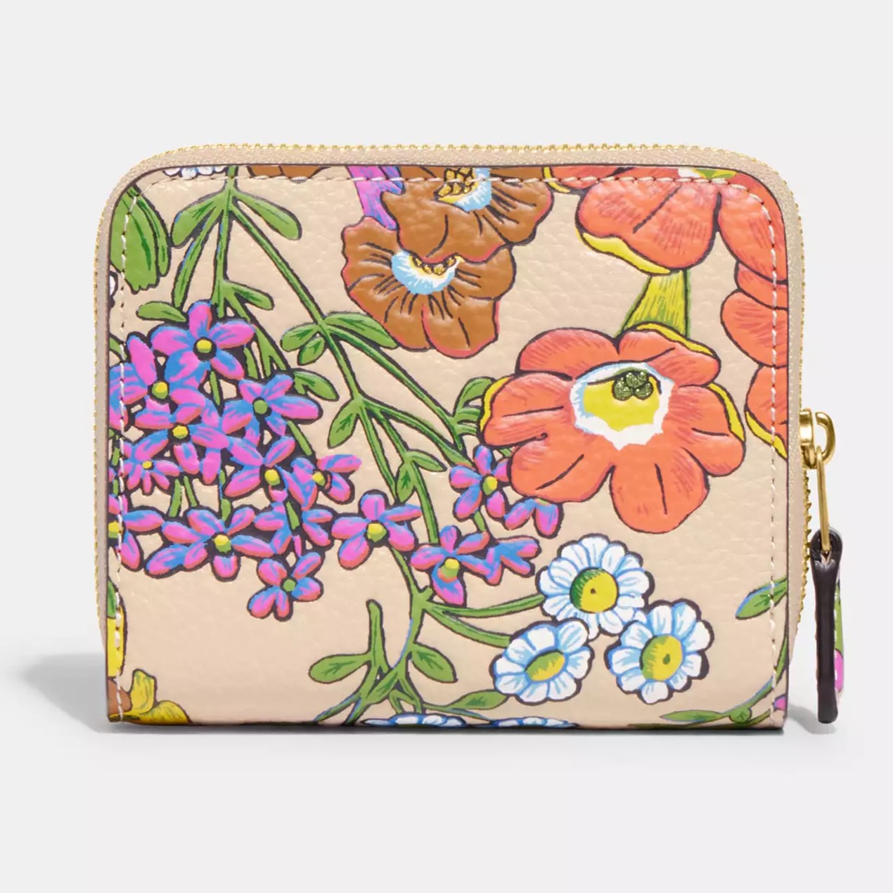 VÍ NGẮN NỮ COACH BILLFOLD WALLET WITH FLORAL PRINT CJ372 1