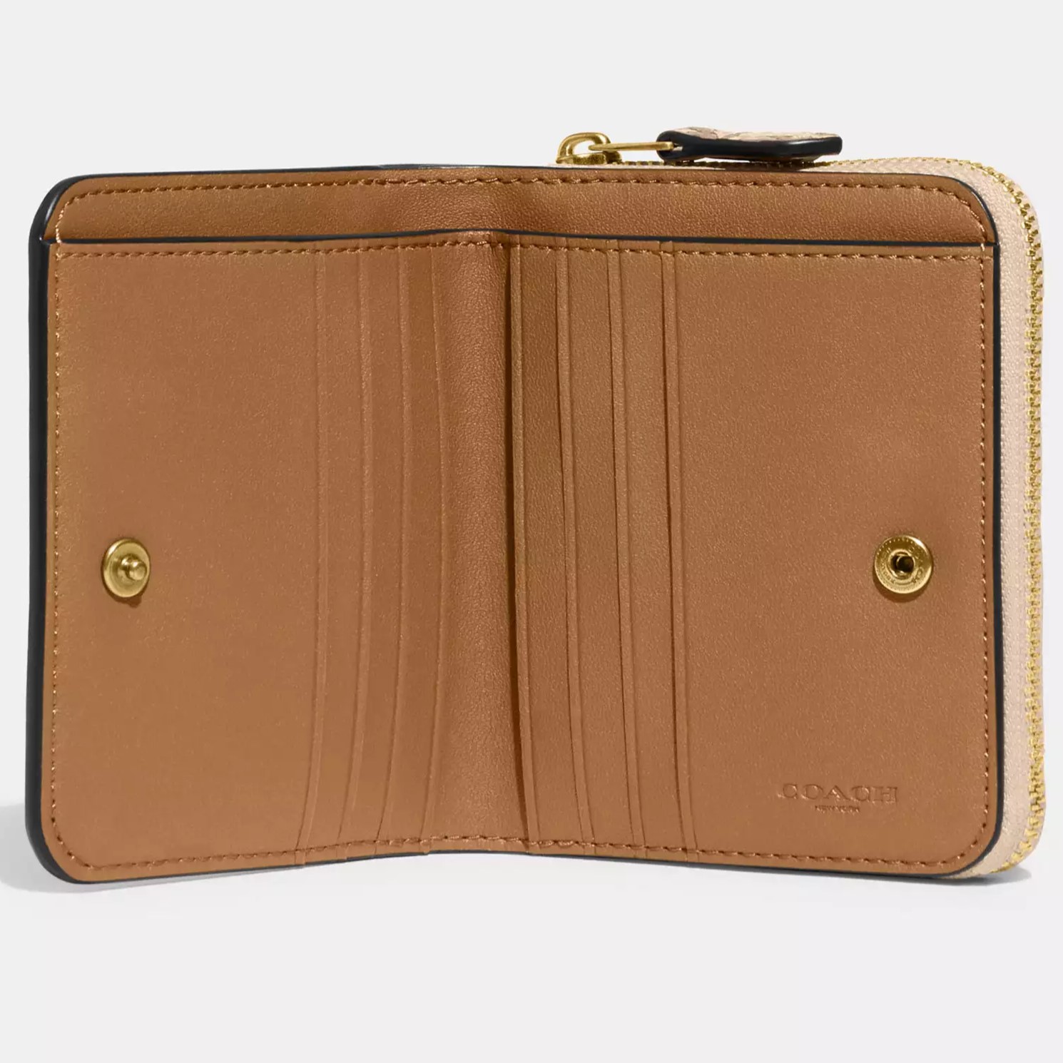 VÍ NGẮN NỮ COACH BILLFOLD WALLET WITH FLORAL PRINT CJ372 4