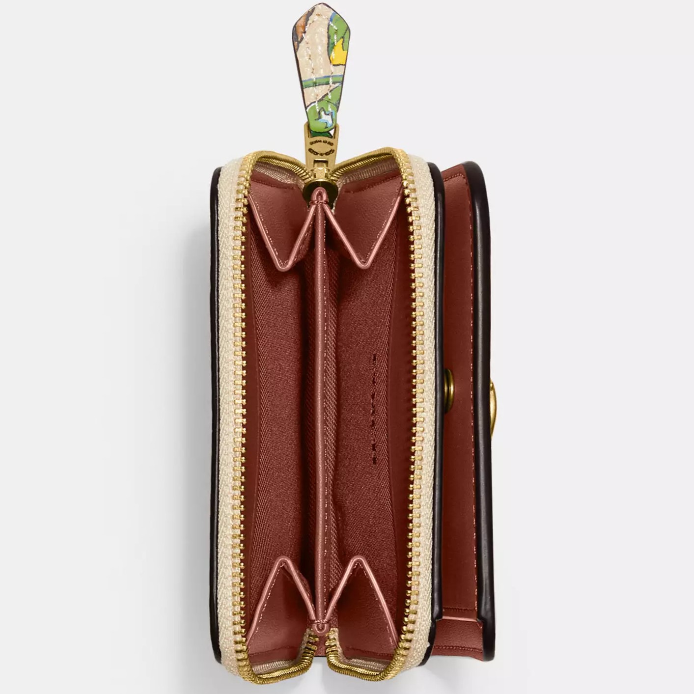 VÍ NGẮN NỮ COACH BILLFOLD WALLET WITH FLORAL PRINT CJ372 5