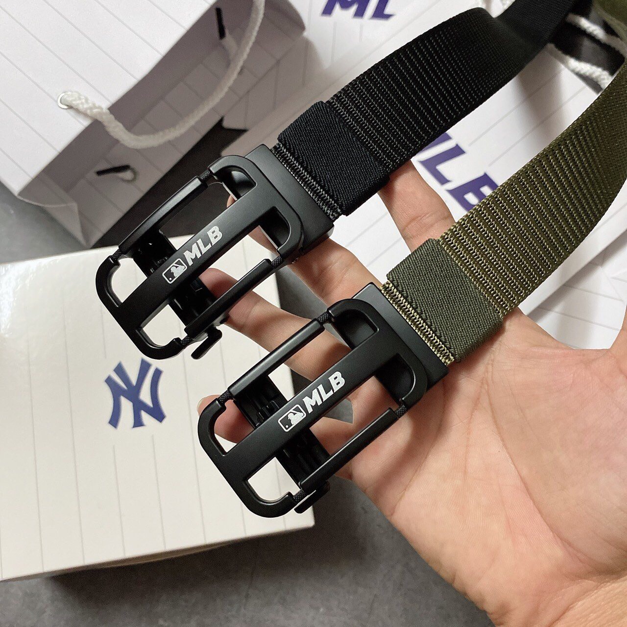 THẮT LƯNG NAM VẢI DÙ MLB 7