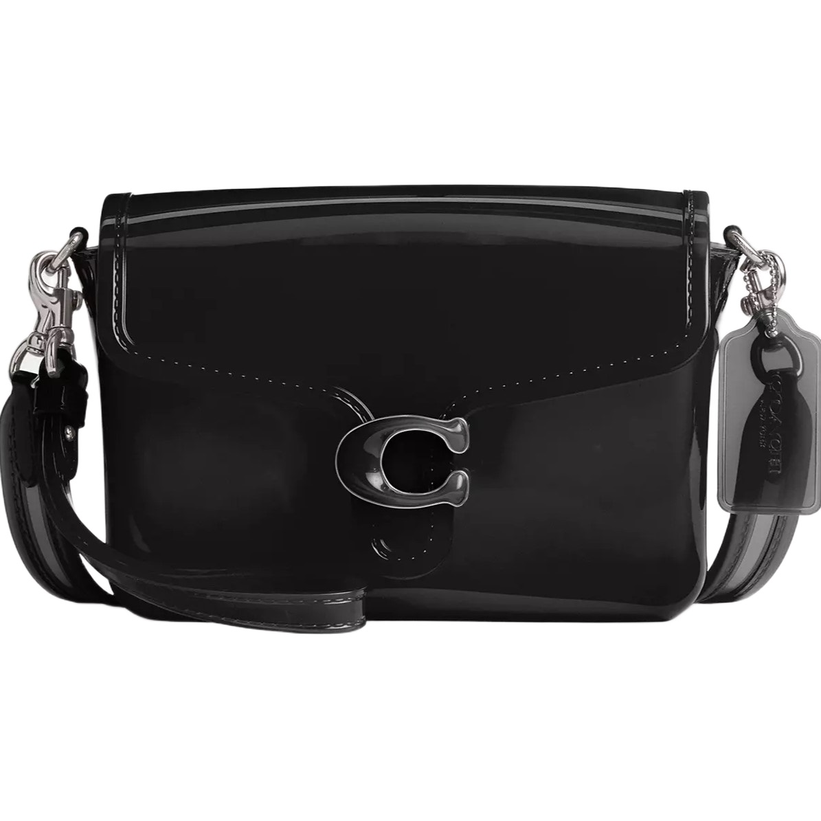 Túi Coach nữ Jelly Tabby Silver Flower Black CH748 5