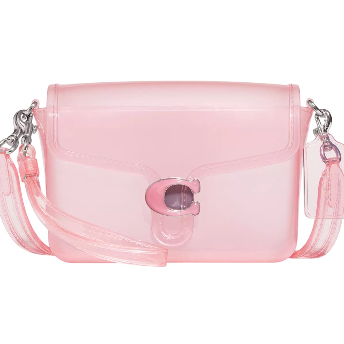 Túi Coach nữ Jelly Tabby Silver Flower Pink CH748 8