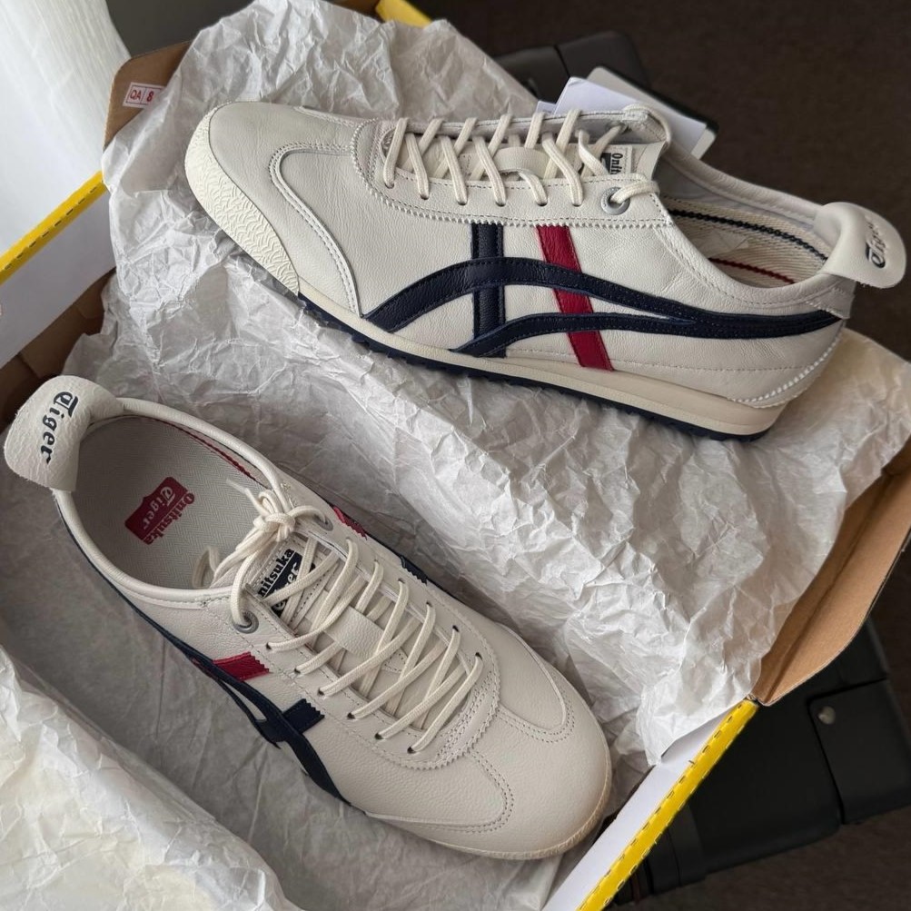 Giày Unisex Onitsuka Tiger Mexico 66 SD Cream Peacoat 1183A872-101 2