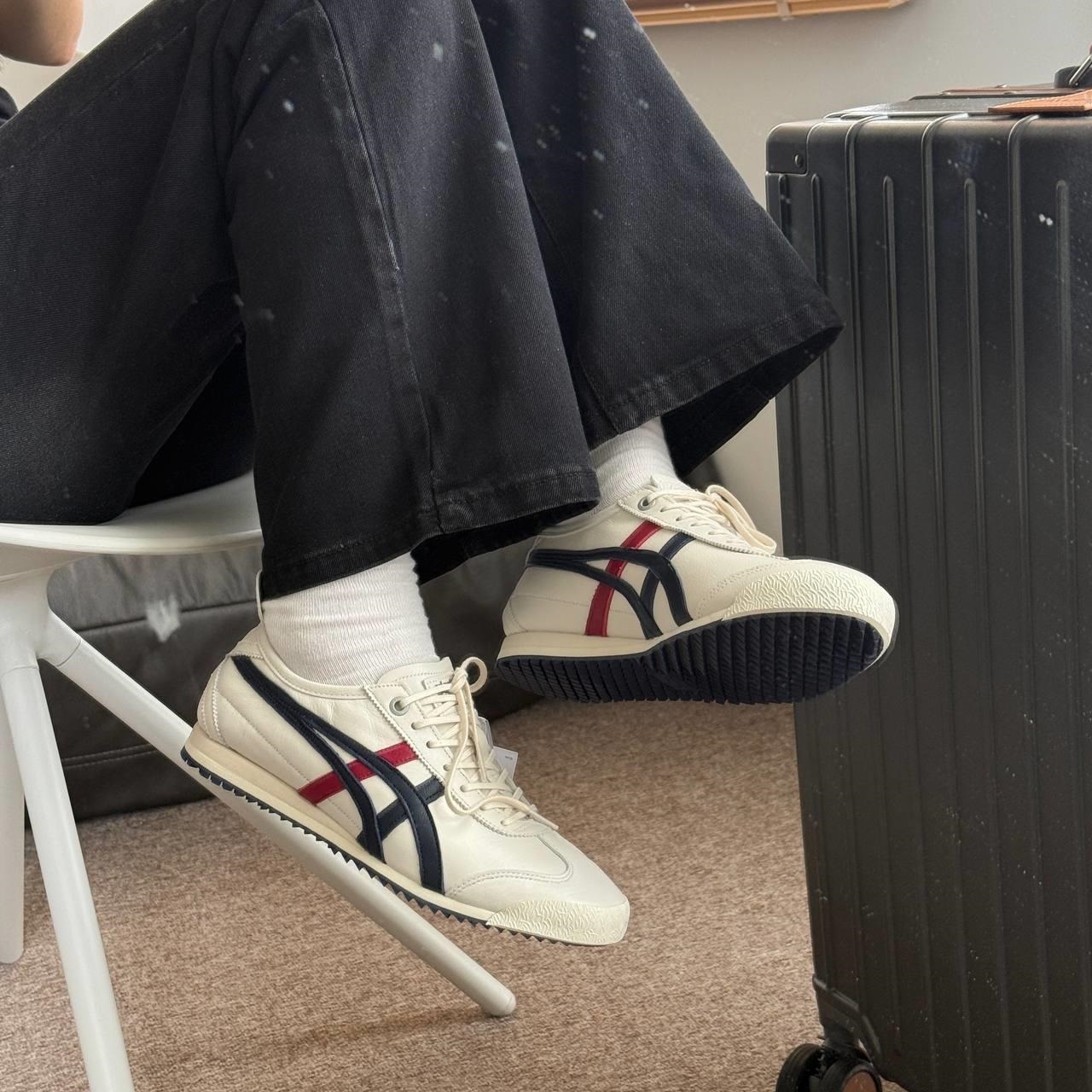 Giày Unisex Onitsuka Tiger Mexico 66 SD Cream Peacoat 1183A872-101 4