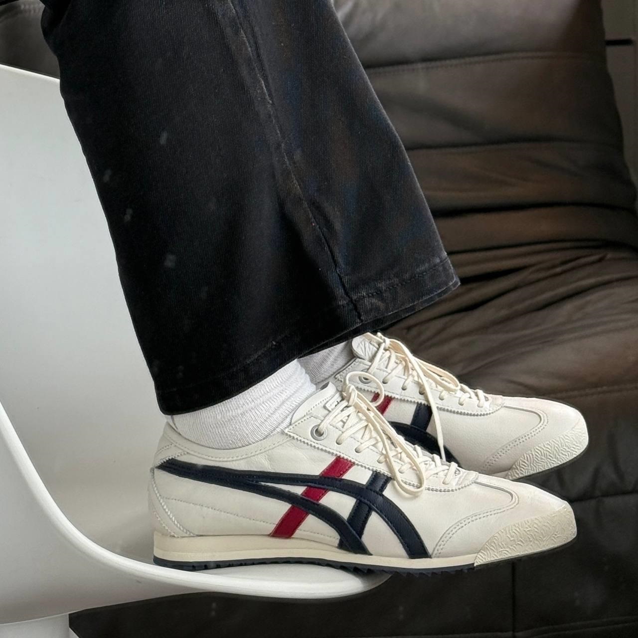 Giày Unisex Onitsuka Tiger Mexico 66 SD Cream Peacoat 1183A872-101 3