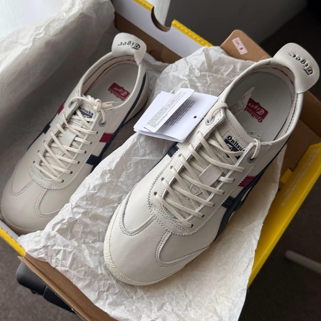 Giày Unisex Onitsuka Tiger Mexico 66 SD Cream Peacoat 1183A872-101 6