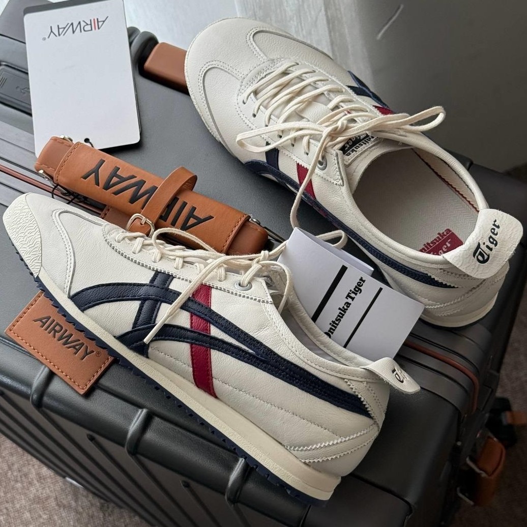 Giày Unisex Onitsuka Tiger Mexico 66 SD Cream Peacoat 1183A872-101 7