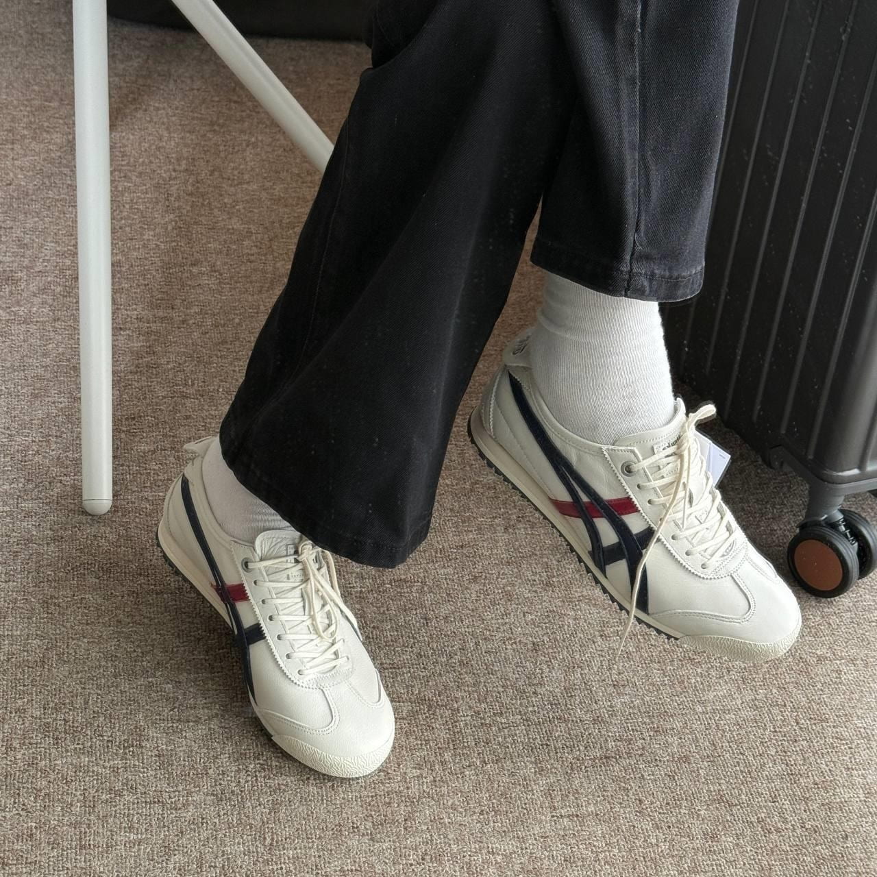 Giày Unisex Onitsuka Tiger Mexico 66 SD Cream Peacoat 1183A872-101 15