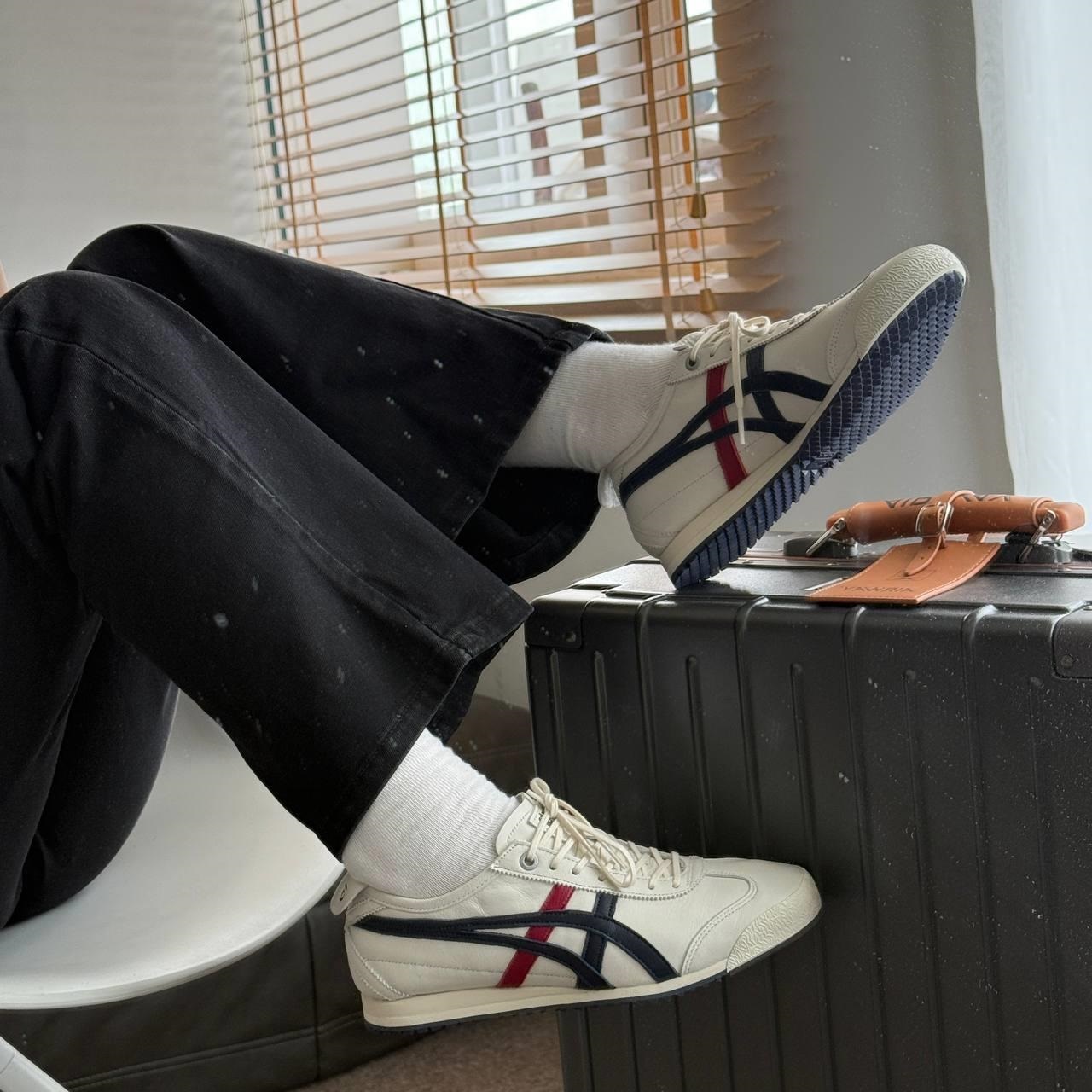 Giày Unisex Onitsuka Tiger Mexico 66 SD Cream Peacoat 1183A872-101 20