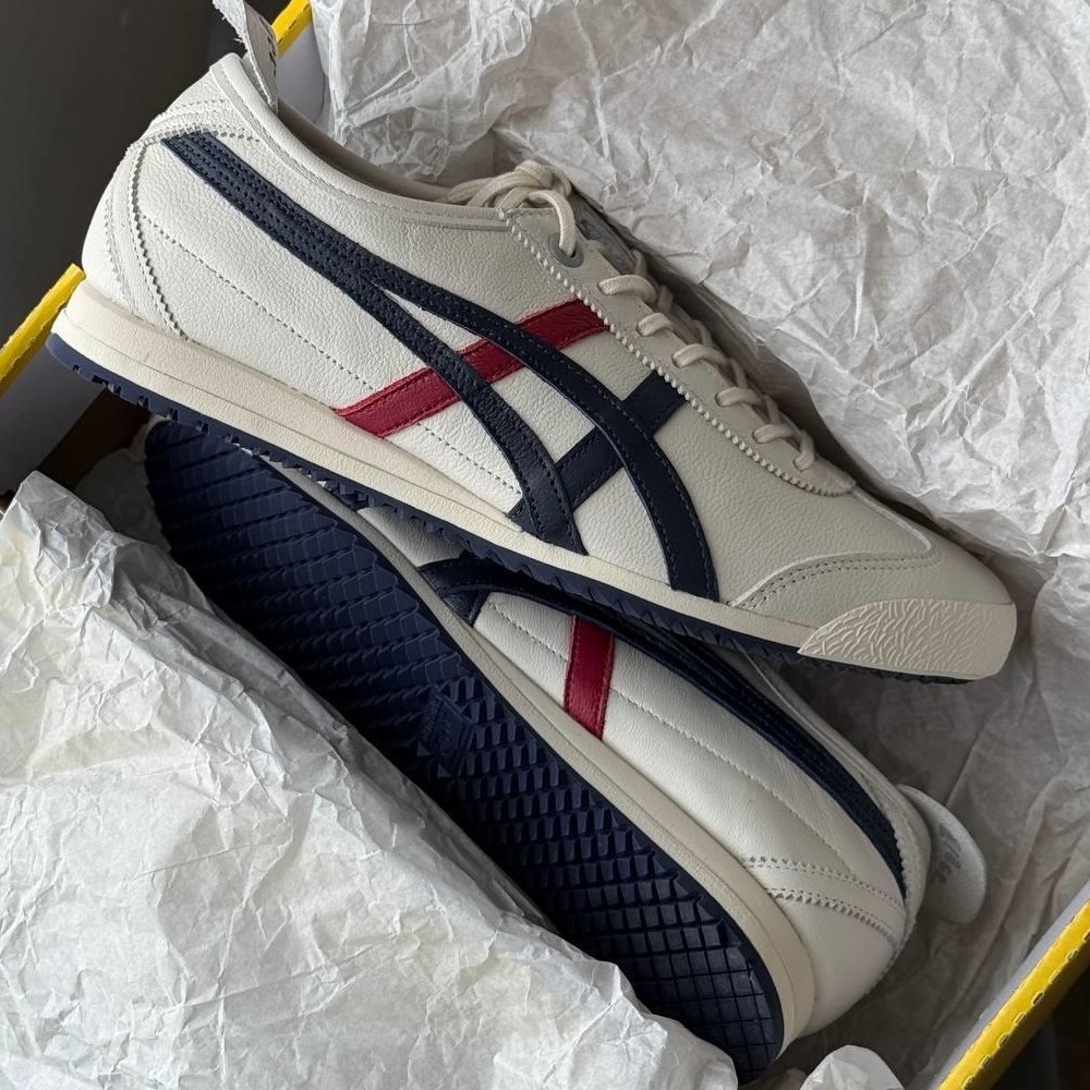 Giày Unisex Onitsuka Tiger Mexico 66 SD Cream Peacoat 1183A872-101 19