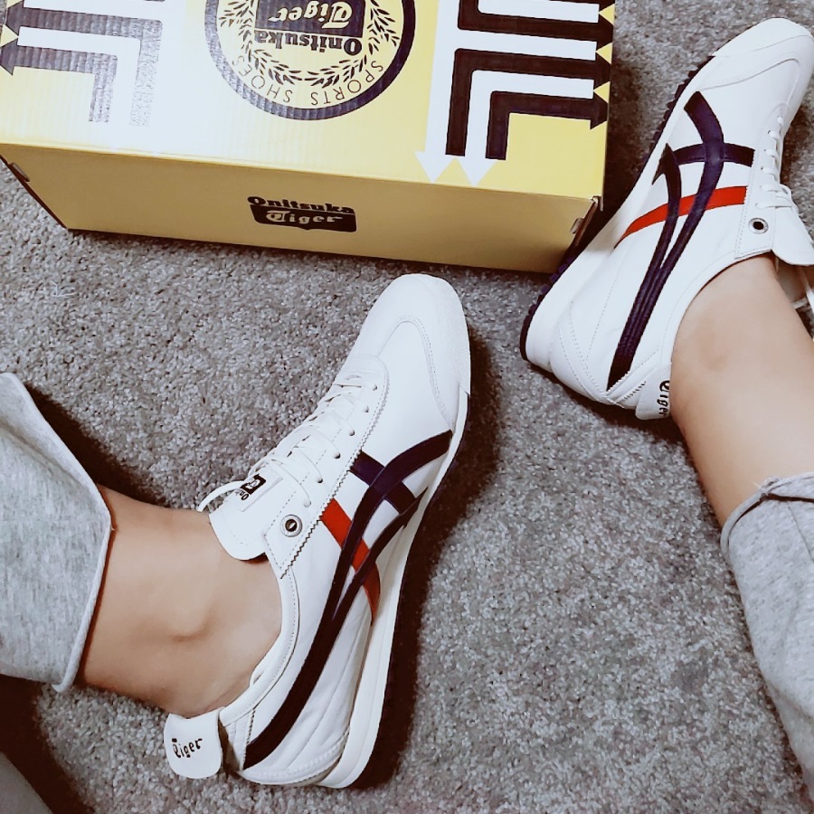 Giày Unisex Onitsuka Tiger Mexico 66 SD Cream Peacoat 1183A872-101 23