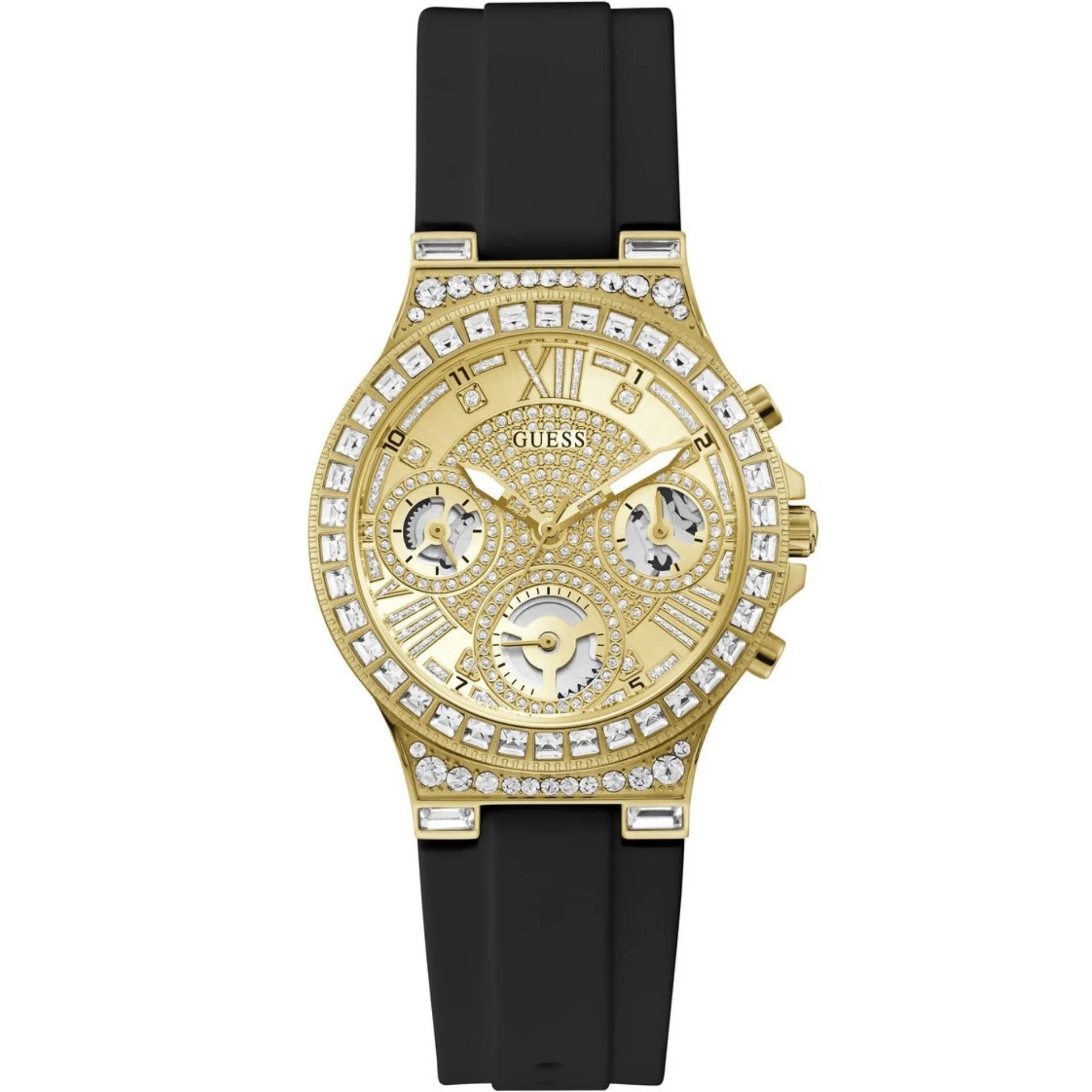 Đồng hồ nữ Guess Moonlight Black Tone Watch GW0257L1 2