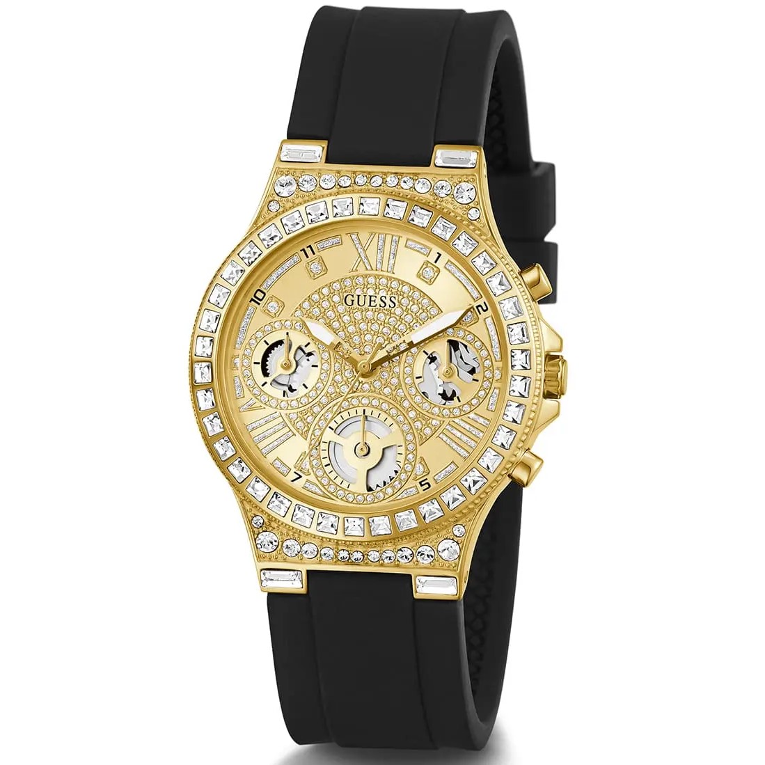 Đồng hồ nữ Guess Moonlight Black Tone Watch GW0257L1 13