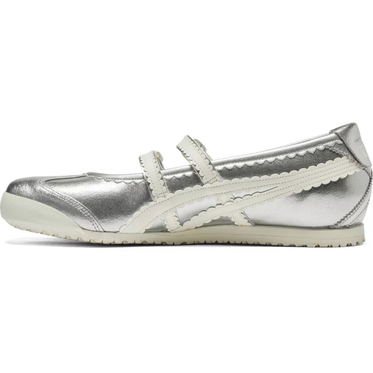 Giày nữ Onitsuka Tiger Mexico 66 TGRS Silver Cream 1182A660-020 4