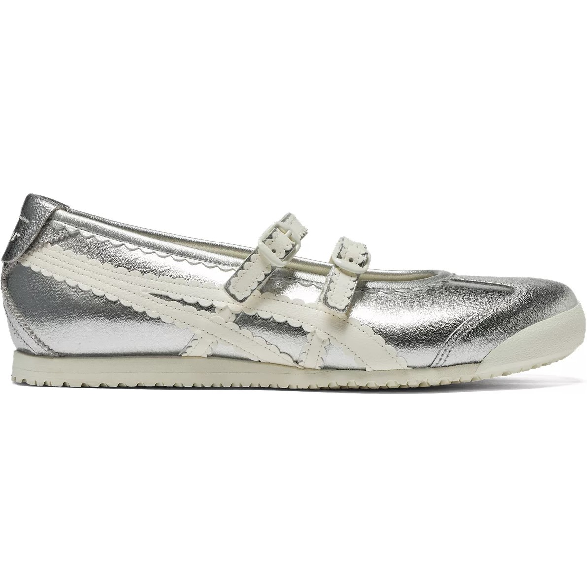 Giày nữ Onitsuka Tiger Mexico 66 TGRS Silver Cream 1182A660-020 5
