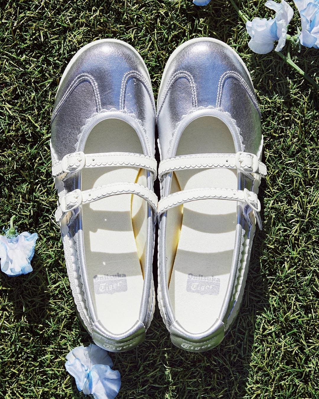 Giày nữ Onitsuka Tiger Mexico 66 TGRS Silver Cream 1182A660-020 12