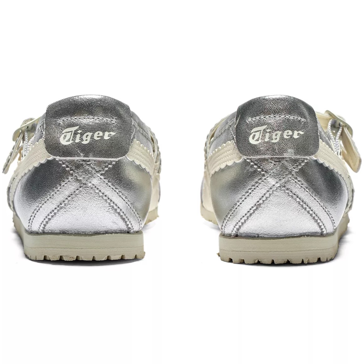 Giày nữ Onitsuka Tiger Mexico 66 TGRS Silver Cream 1182A660-020 13