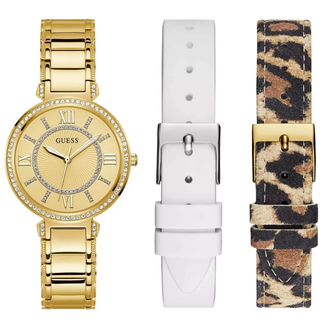 ĐỒNG HỒ NỮ GUESS LADIES GOLD TONE ANALOG WATCH GW0588L1 4